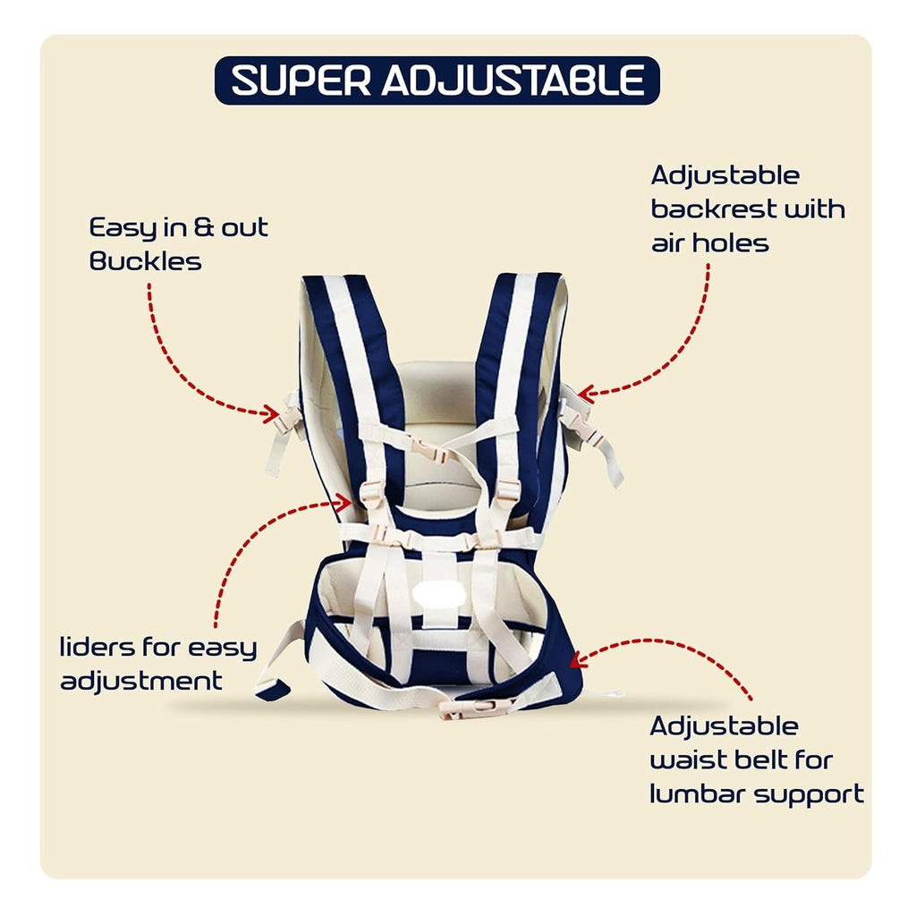 ComfortFit Adjustable Baby Carrier for Safe Baby Travel