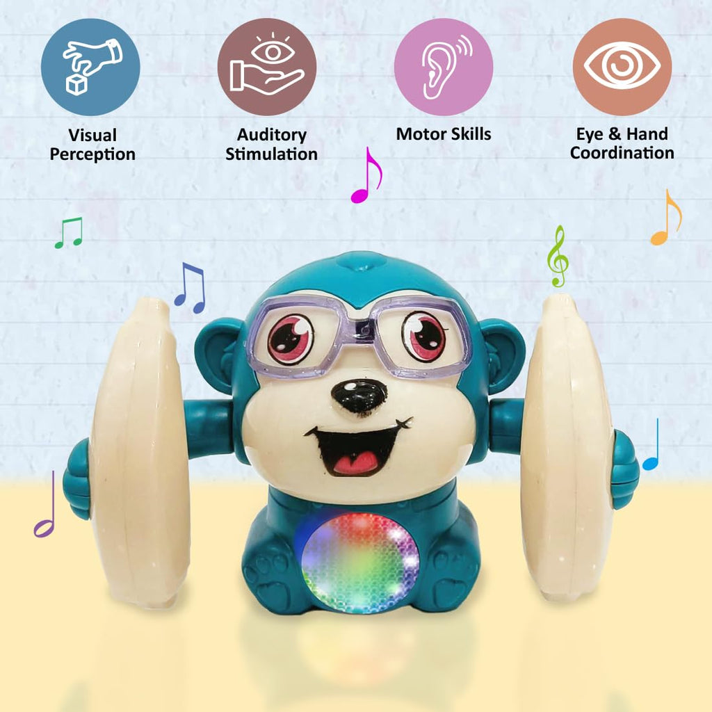 Dancing Monkey Musical Toy with Lights & Sounds