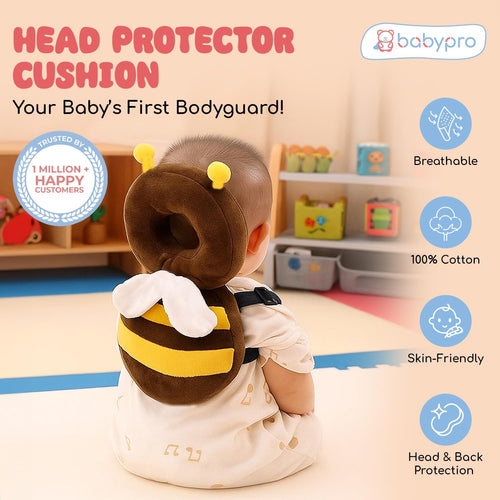 Baby Head Protector Pillow for Toddler Safety Backpack