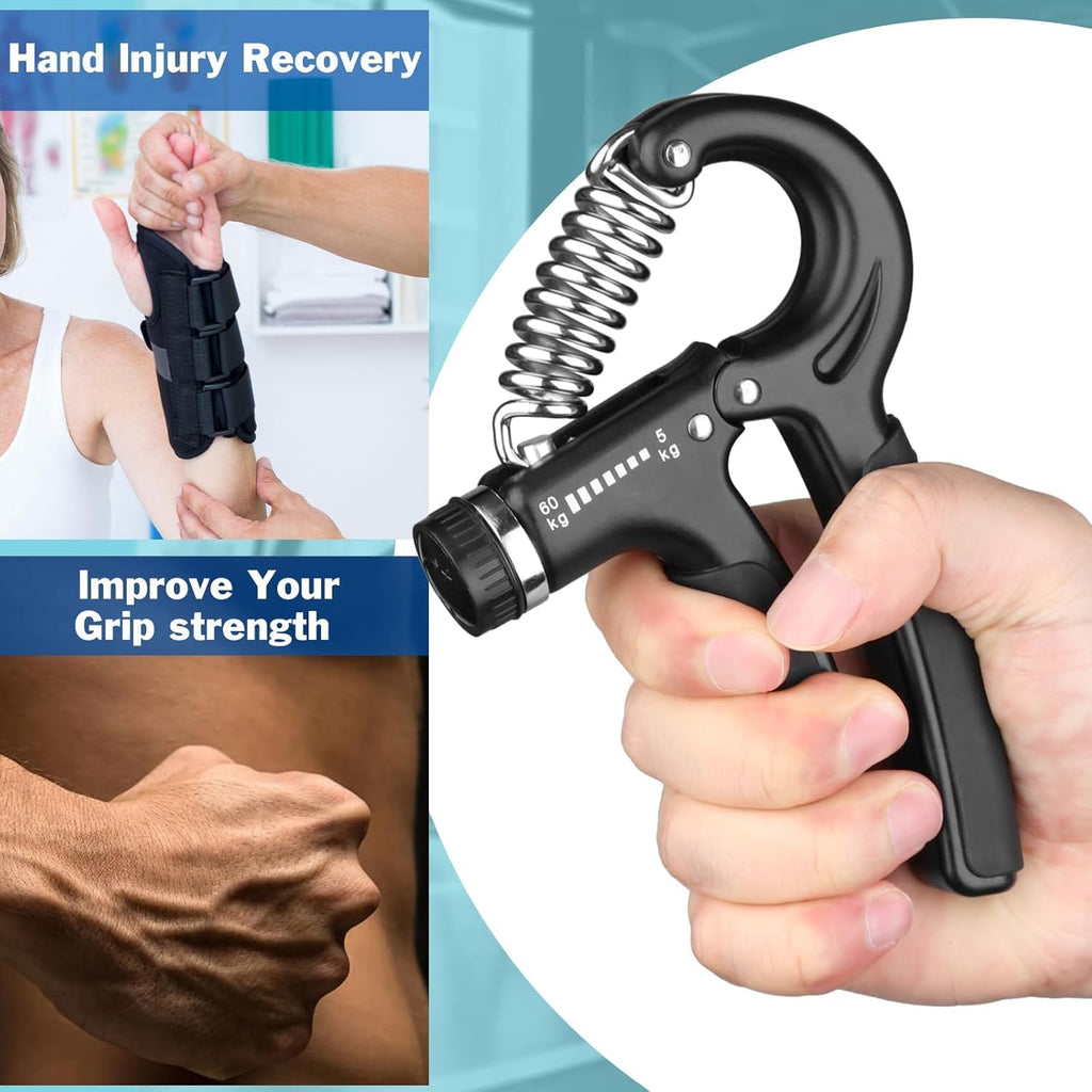 Adjustable Hand Grip Strengthener for Fitness Training