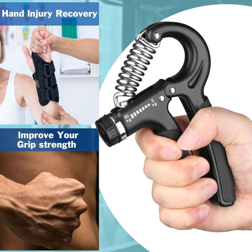 Adjustable Hand Grip Strengthener for Fitness Training
