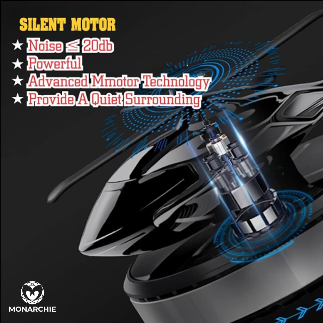 Solar Powered Helicopter Car Dashboard Aroma Diffuser