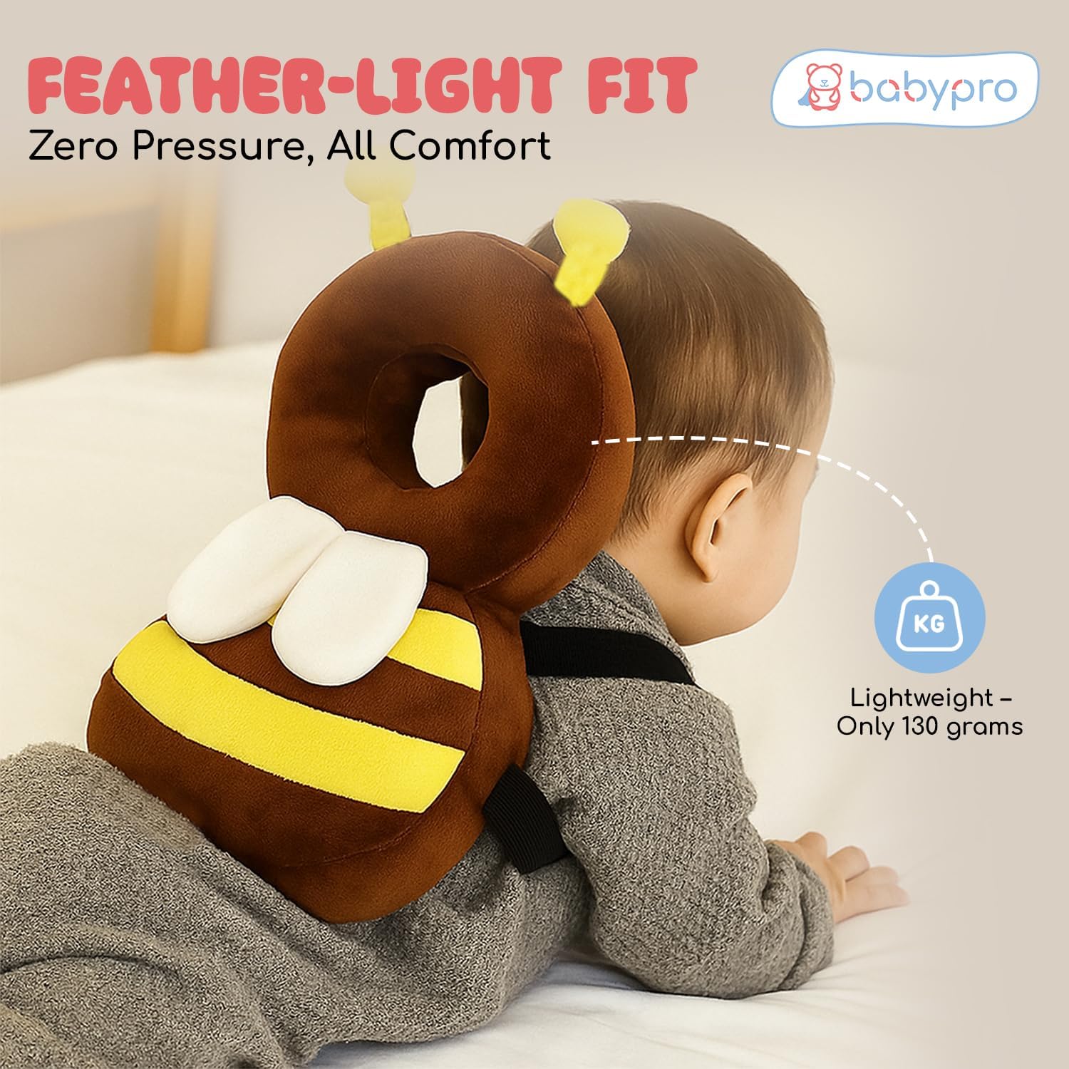 Baby Head Protector Pillow for Toddler Safety Backpack