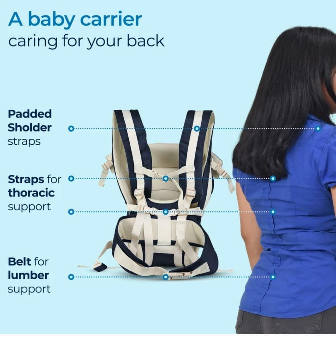 ComfortFit Adjustable Baby Carrier for Safe Baby Travel
