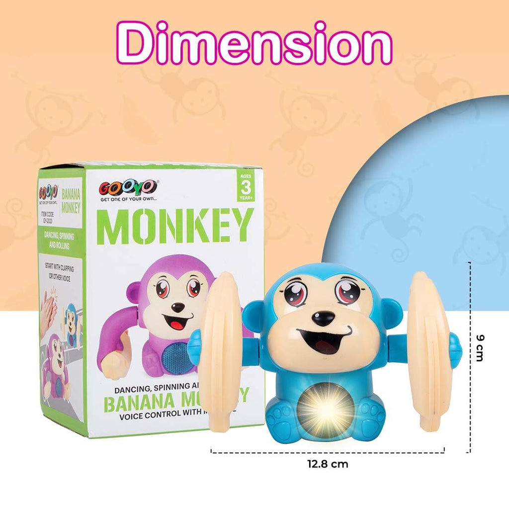 Dancing Monkey Musical Toy with Lights & Sounds
