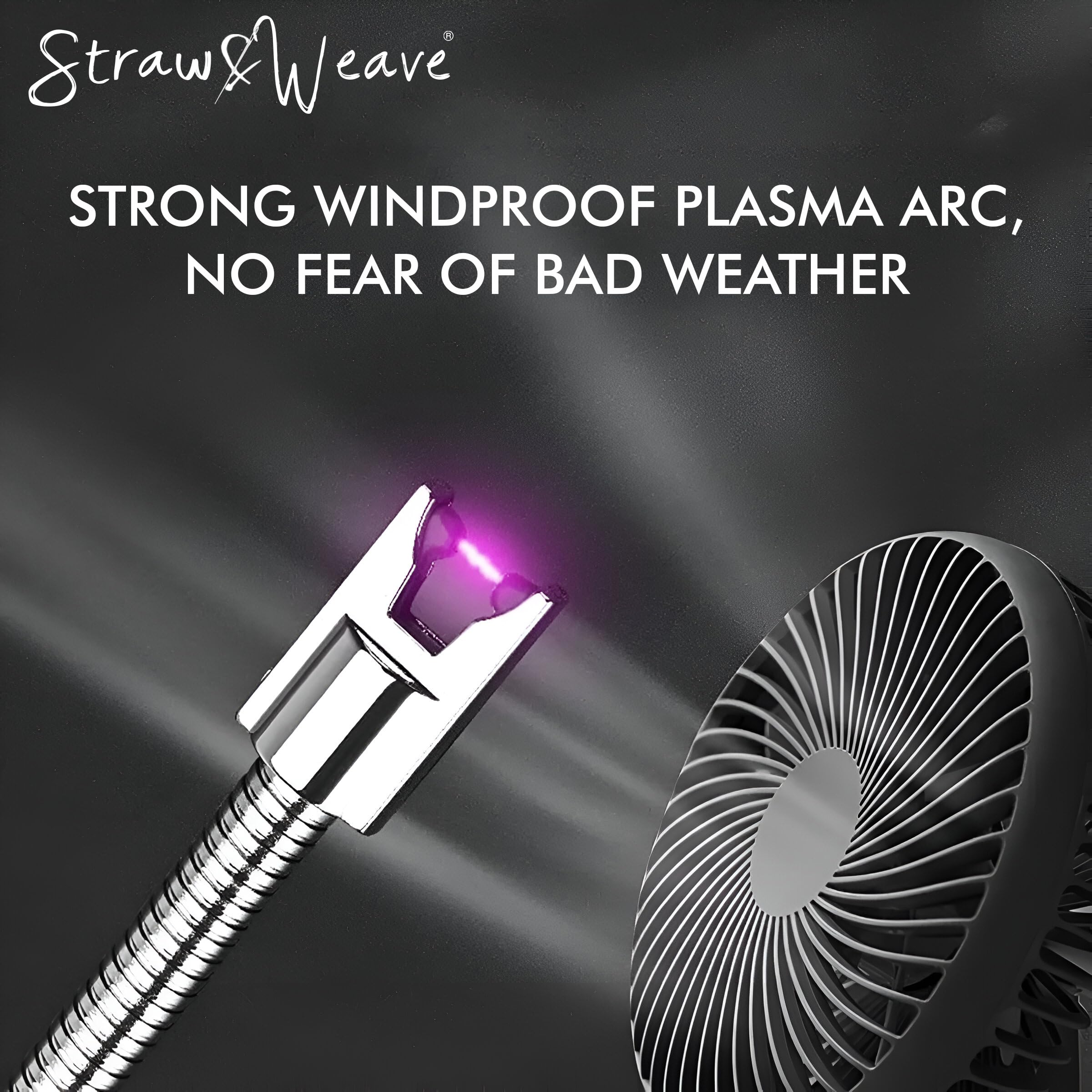 Rechargeable USB-C Electric Arc Lighter with Flexible Neck